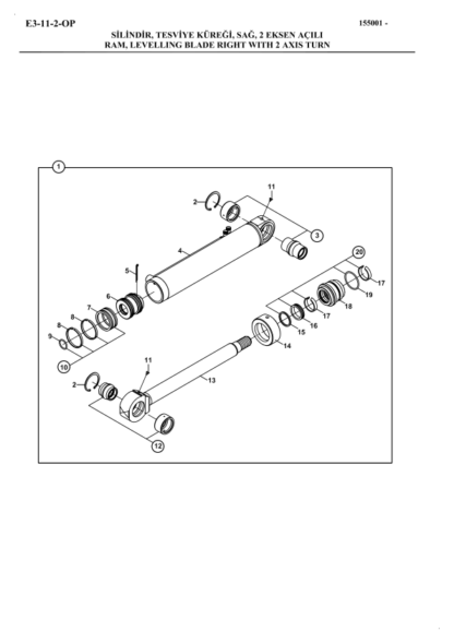 Hidromek 102B Maestro Backhoe Loader Spare Parts Catalog 2010 - Image 8