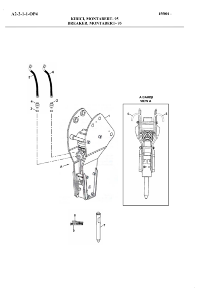 Hidromek 102B Maestro Tier2 Backhoe Loader Spare Parts Catalog 2010 - Image 10