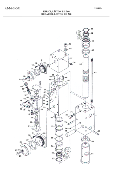 Hidromek 102B Perkins Tier2 Backhoe Loader Spare Parts Catalog 06.2008 - Image 11