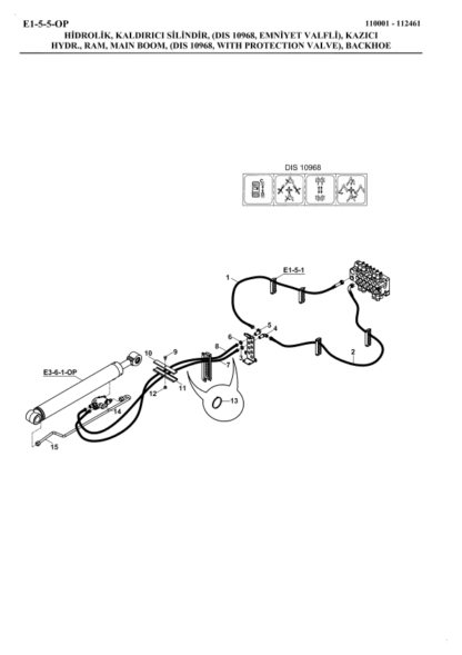 Hidromek 102B Perkins Tier2 Backhoe Loader Spare Parts Catalog 06.2008 - Image 8