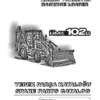 Hidromek 102B Perkins Tier2 Backhoe Loader Spare Parts Catalog 2004 - Image 2