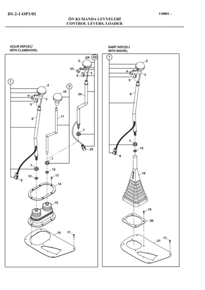 Hidromek 102B Perkins Tier2 Backhoe Loader Spare Parts Catalog 2006 - Image 6
