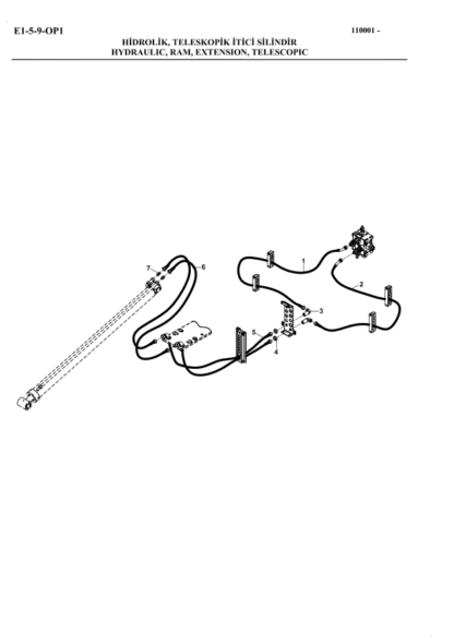 Hidromek 102B Perkins Tier2 Backhoe Loader Spare Parts Catalog 2006 - Image 9