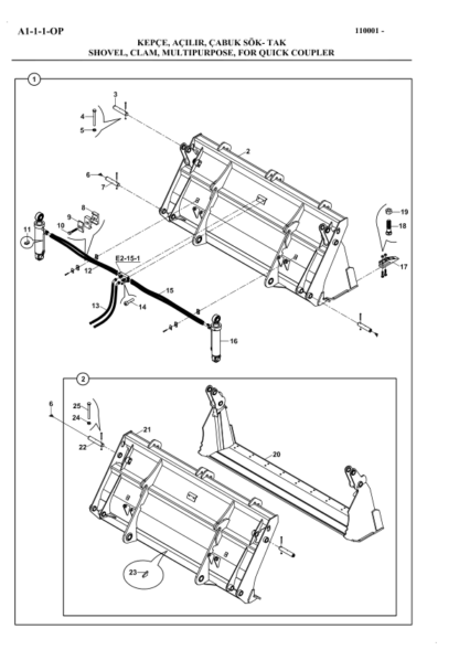 Hidromek 102B Perkins Tier2 Backhoe Loader Spare Parts Catalog 2006 - Image 7