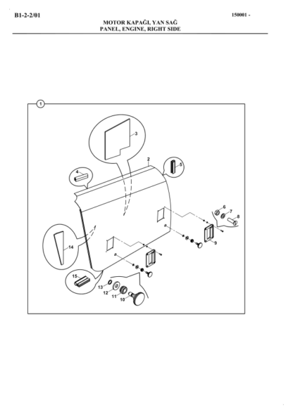 Hidromek 102B Perkins Tier2 Backhoe Loader Spare Parts Catalog 2008 - Image 14