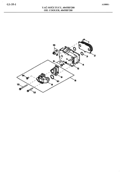 Hidromek HMK 102B Backhoe Loader Spare Parts Catalog 2010 - Image 11