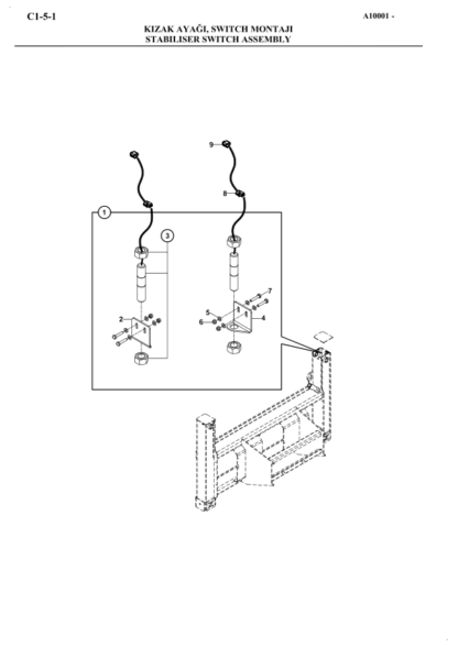 Hidromek HMK 102B Backhoe Loader Spare Parts Catalog 2010 - Image 7