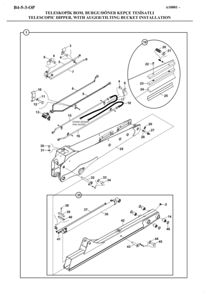 Hidromek HMK 102B Backhoe Loader Spare Parts Catalog - Image 6