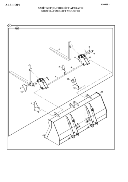 Hidromek HMK 102B Backhoe Loader Spare Parts Catalog - Image 7