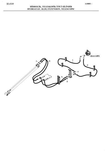 Hidromek HMK 102B Backhoe Loader Spare Parts Catalog - Image 8