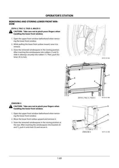 Hitachi 8T Excavator Operators Manual - Image 6
