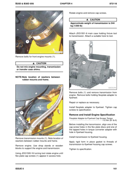 Hitachi AH250 300 Articulated Dump Workshop Manual - Image 8