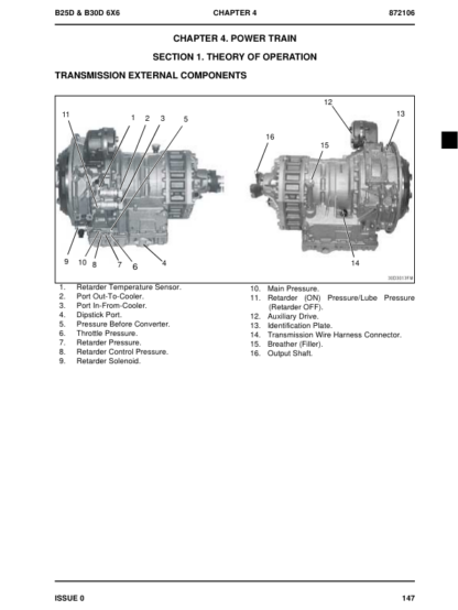 Hitachi AH250D 300D Articulated Dump Technical Manual - Image 5