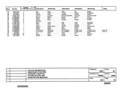 Hitachi EH1700-350HD Truck Parts Catalog Manual - Image 13