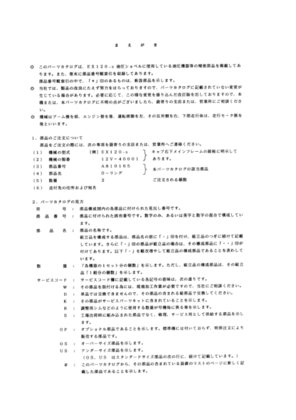 Hitachi EX120-3 Equipment Components Parts - Image 3