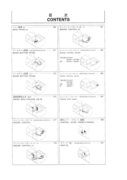 Hitachi EX120-5 130-5 Equipment Components Parts - Image 4