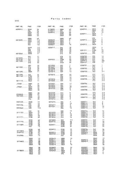 Hitachi EX120 Excavator Equipment Parts Catalog - Image 8