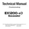 Hitachi EX1200-5D Excavator Troubleshooting Manual - Image 2