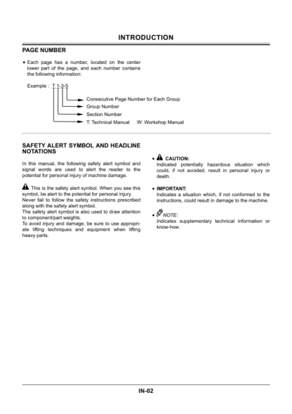 Hitachi EX1200-5D Excavator Troubleshooting Manual - Image 4