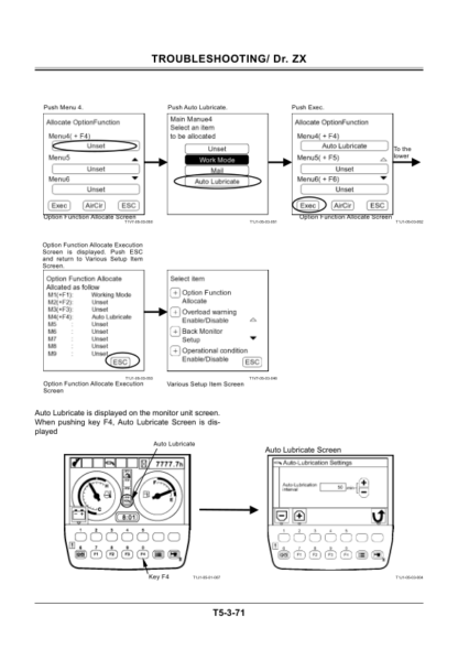 Hitachi ZX670- Excavator Technical and Operation Manual - Image 8