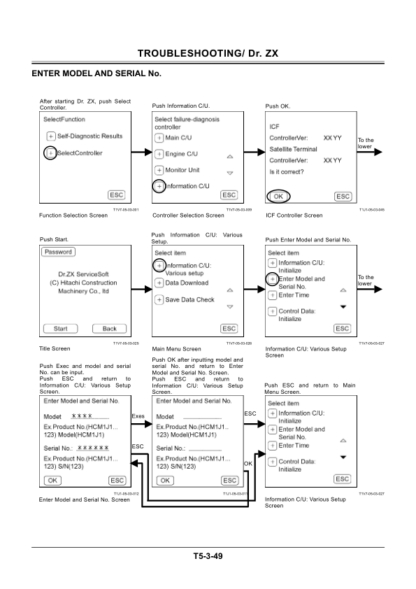 Hitachi ZX670- Excavator Technical and Operation Manual - Image 7