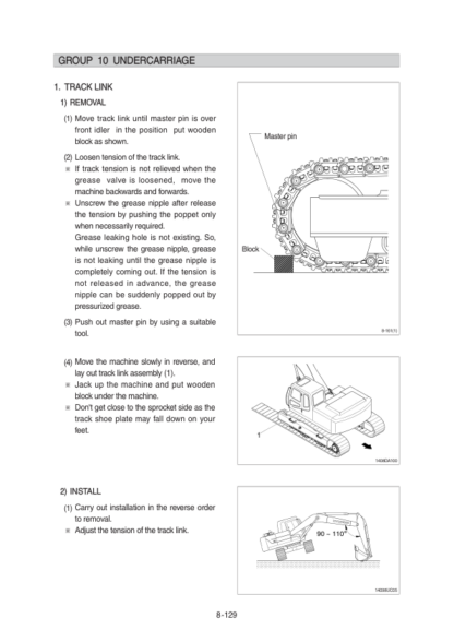 Hyundai R140LC-9S Excavator Service Manual - Image 11