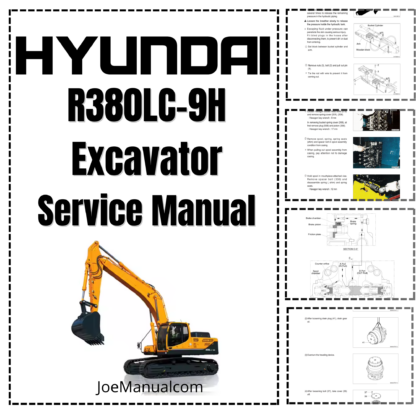 Hyundai R380LC-9SH Excavator Service Manual