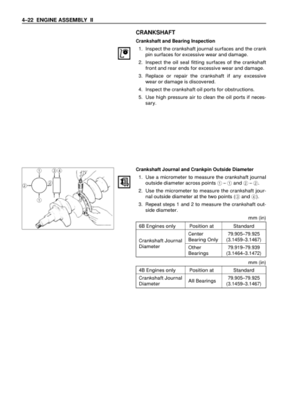 Isuzu AA-4BG1T, AA-6BG1,BB-4BG1T, BB-6BG1T Workshop Manual - Image 15
