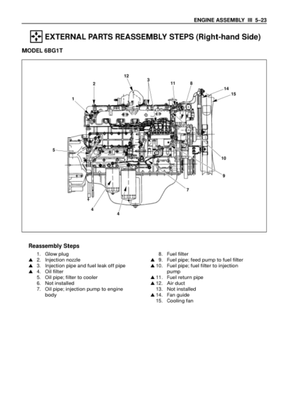 Isuzu AA-4BG1T, AA-6BG1,BB-4BG1T, BB-6BG1T Workshop Manual - Image 8