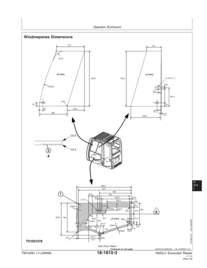 John Deere 160DLC Excavator Repair Manual - Image 4