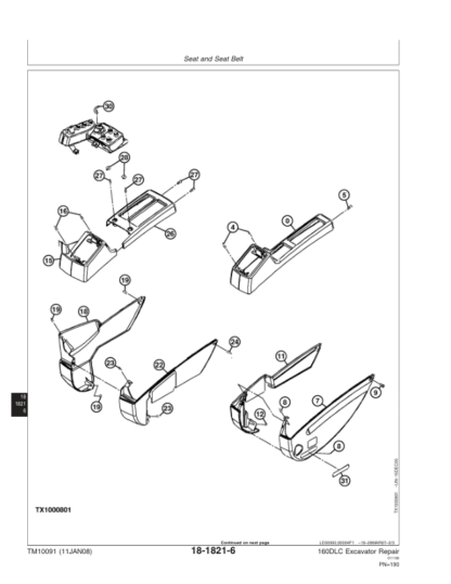 John Deere 160DLC Excavator Repair Manual - Image 5