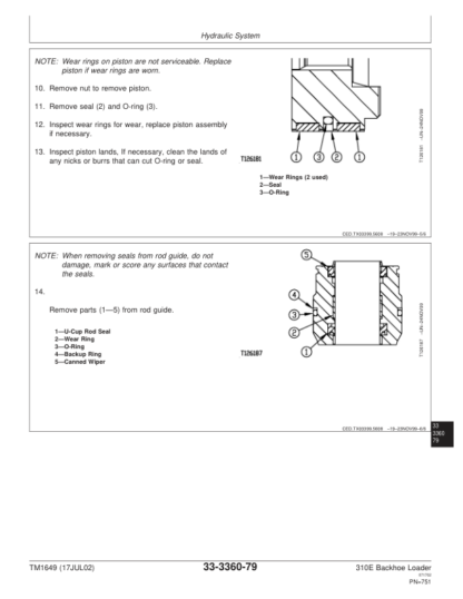John Deere 310E Backhoe Loader Repair Manual - Image 12