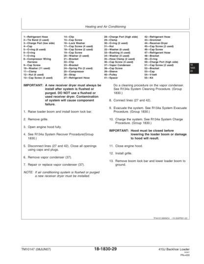 John Deere 410J Backhoe Loader Repair Manual - Image 11
