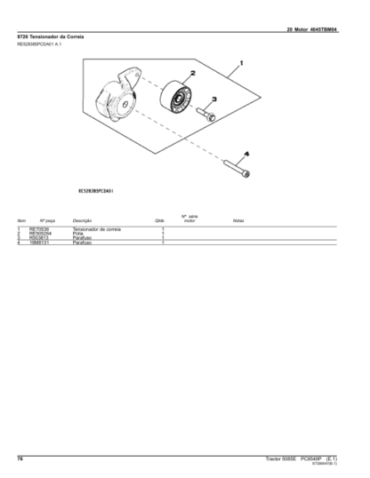 John Deere 5085E Tractors Parts Catalog - Image 9