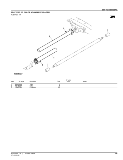 John Deere 5085E Tractors Parts Catalog - Image 5