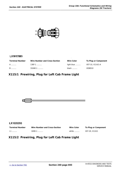 John Deere 6010, 6110, 6210, 6310, 6410, 6510, 6610 Diagnosis SM - Image 9