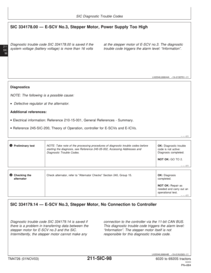 John Deere 6020 to 6920S Tractors Diagnostics Technical Manual - Image 9