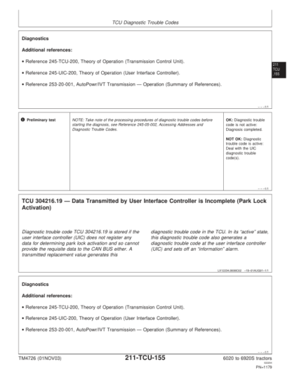 John Deere 6020 to 6920S Tractors Diagnostics Technical Manual - Image 5
