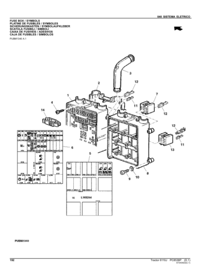John Deere 6110J Tractors Parts Catalog - Image 5