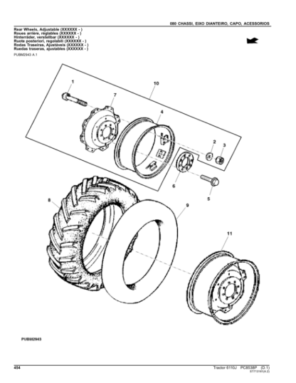 John Deere 6110J Tractors Parts Catalog - Image 10