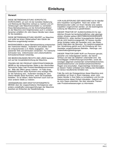 John Deere 6230 6330 6430 Premium Tractor Operators Manual - Image 4