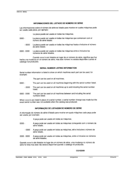 John Deere 6300 6500 6600 Tractors Parts Catalog - Image 6