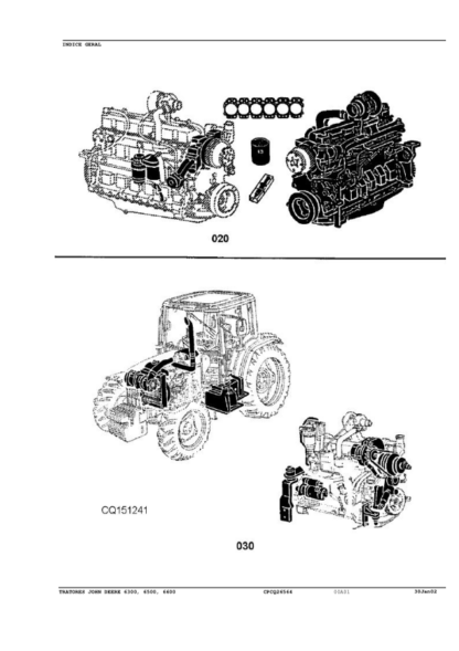 John Deere 6300 6500 6600 Tractors Parts Catalog - Image 7