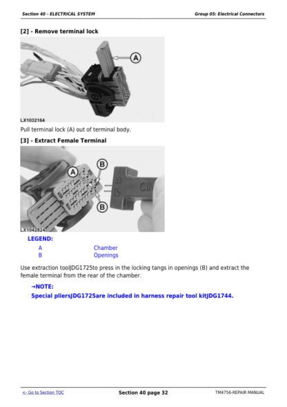 John Deere 6820 6920 6920S Tractor Repair Manual - Image 7