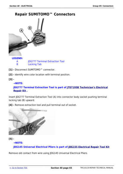 John Deere 7200R 7215R 7230R 7260R 7280R Tractor Repair Manual - Image 8