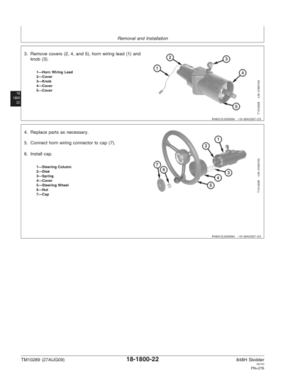 John Deere 848H Skidder Repair Manual - Image 11