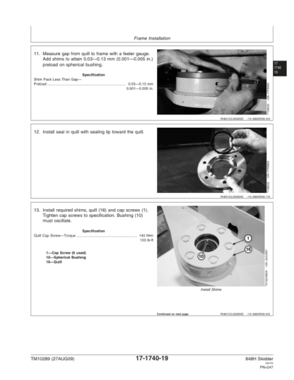 John Deere 848H Skidder Repair Manual - Image 8
