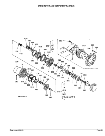 Kubota KX41-2 S Series Excavator Parts Manual - Image 14