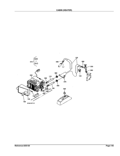 Kubota KX61-2 Excavator Parts Manual - Image 8