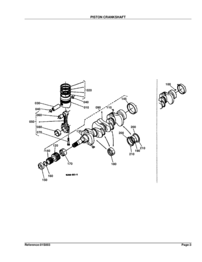 Kubota KX71 Excavator Parts Manual - Image 6